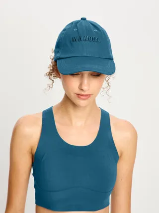 Modibodi Basic Baseball Cap casquette Teale Blue en coton
