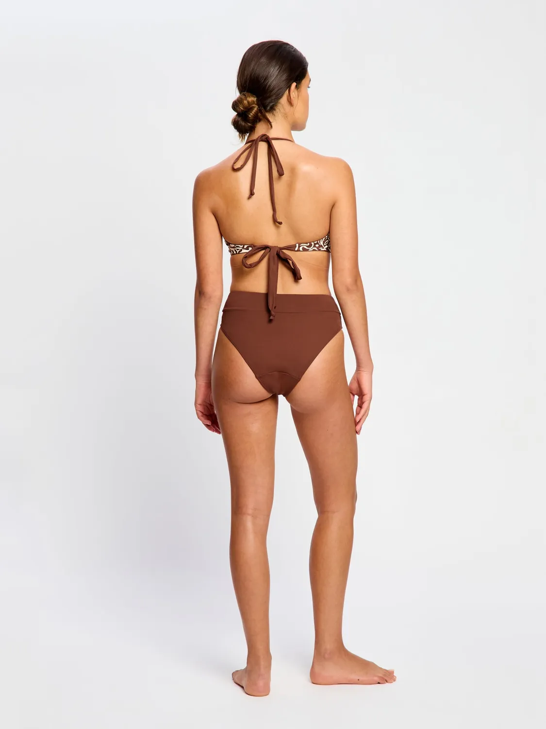 Modibodi Swimwear Reversible Multiway Top et Hi-Leg Bottom