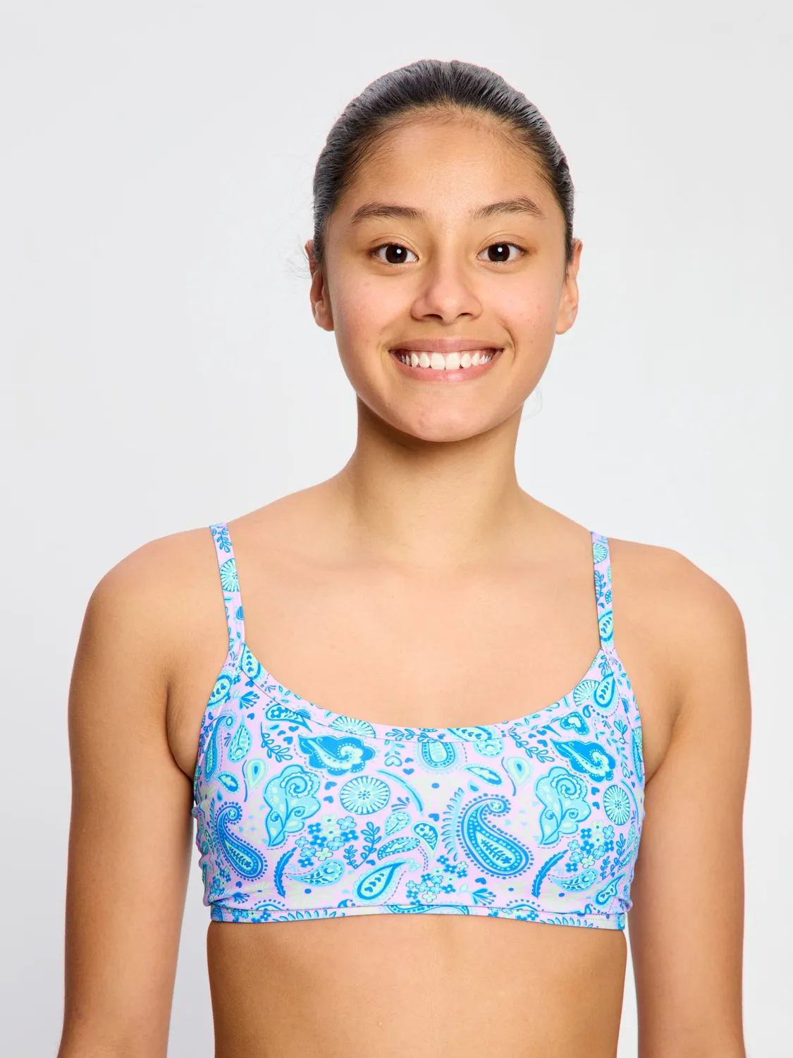 Modibodi Teen Adjustable Crop Top haut de maillot ado