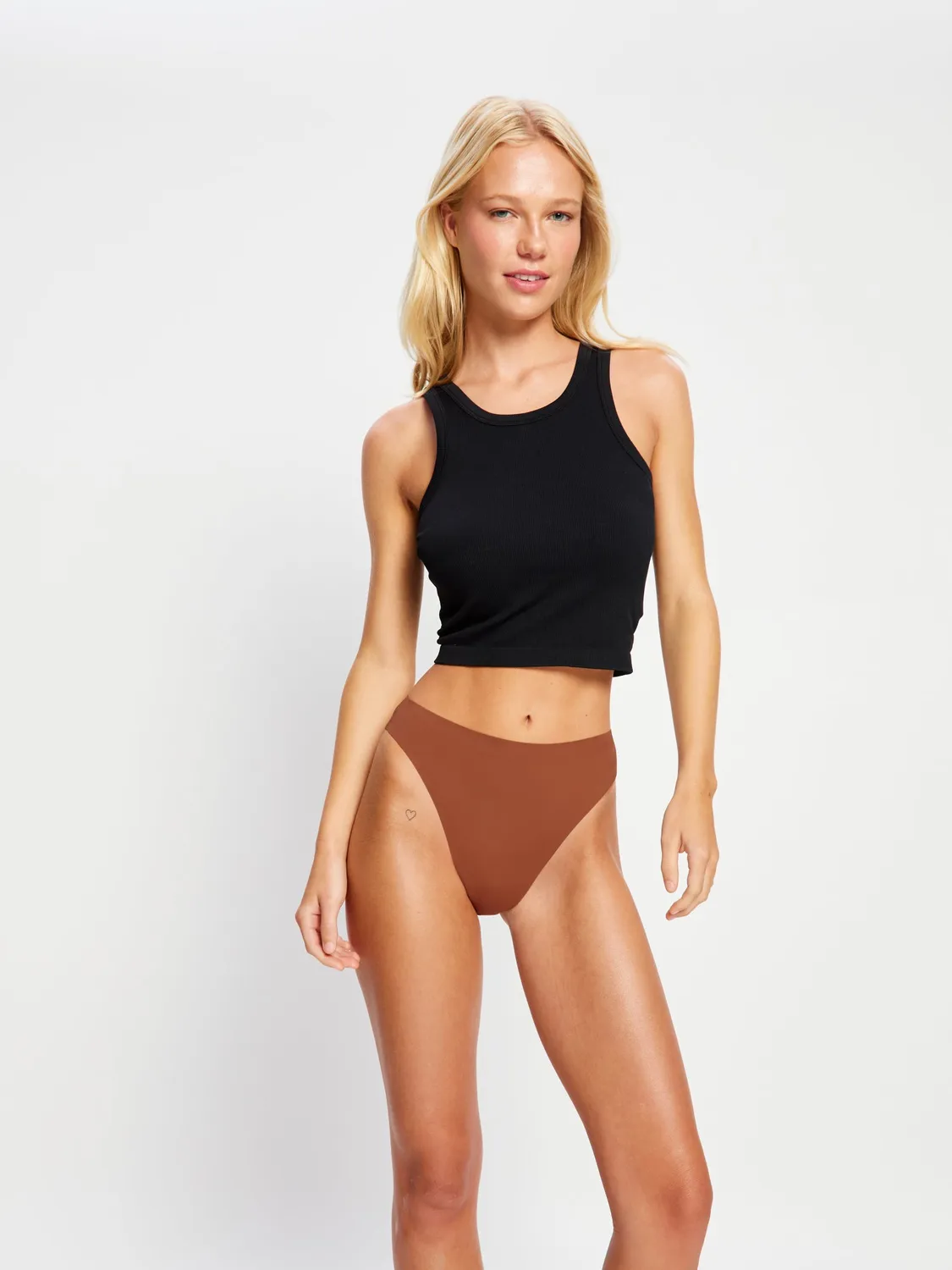 Modibodi Seamfree Hi-Leg Cheeky culotte lot 2