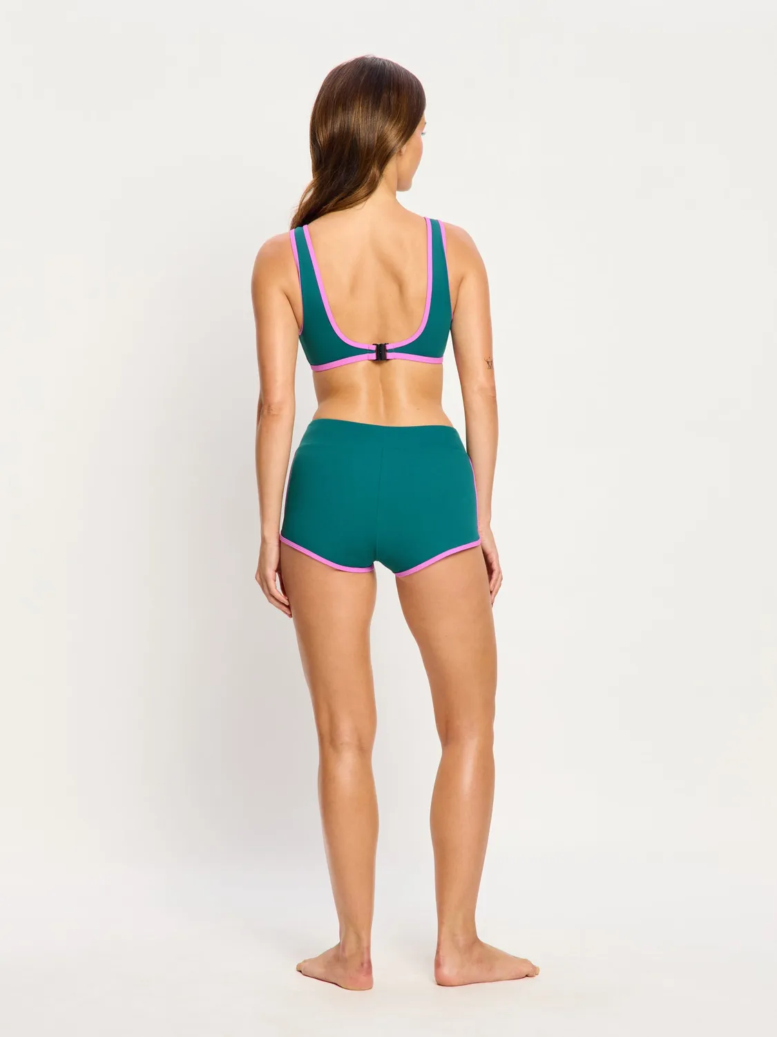 PUMA x Modibodi Scoop Short ensemble bain emeraude 50 ml