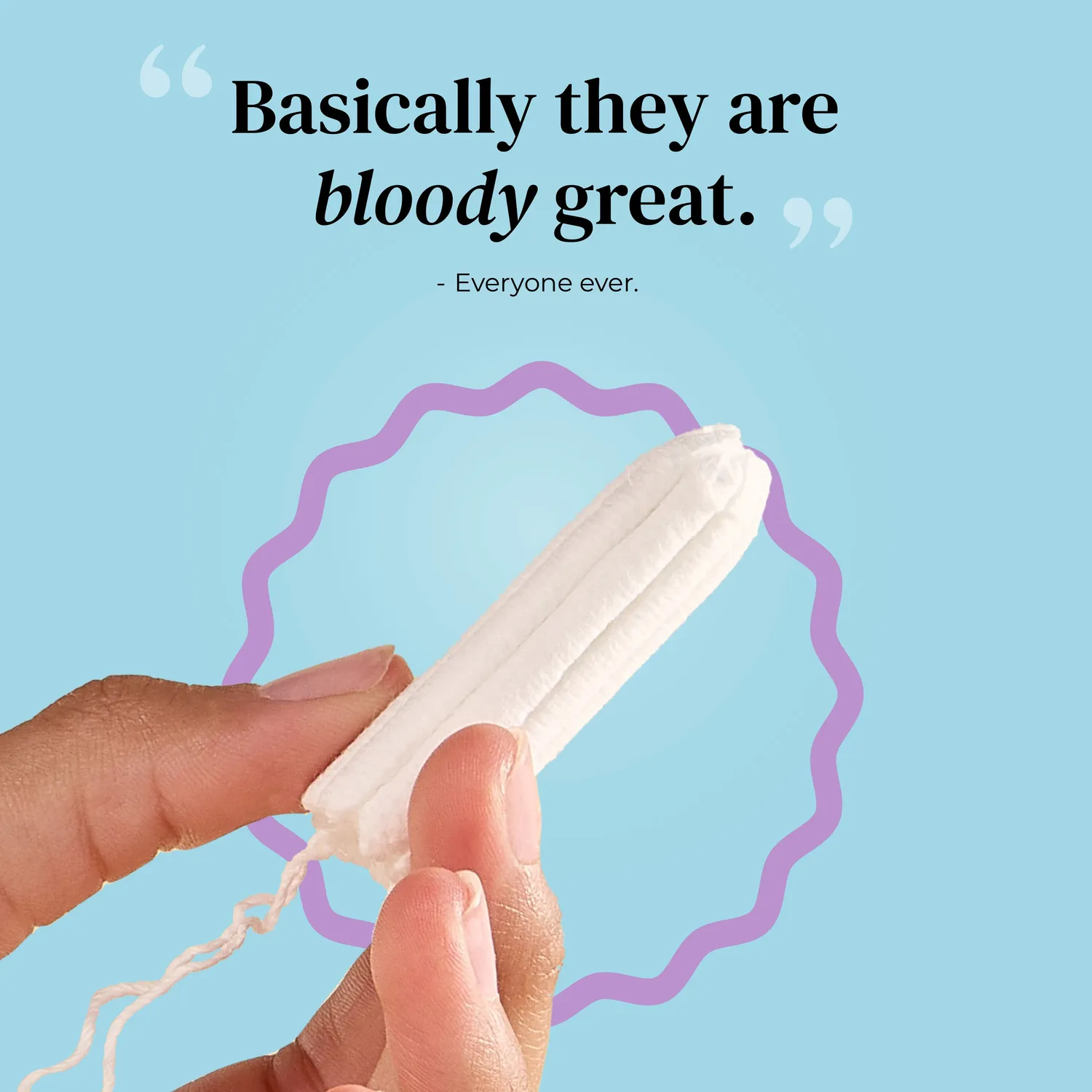 Moon Cup Eco-Applicator boîte présentoir de tampons