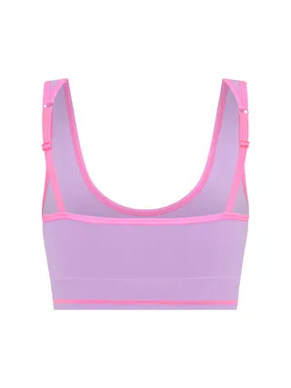 SmileyWorld Modibodi Seamless Bralette brassiere violet