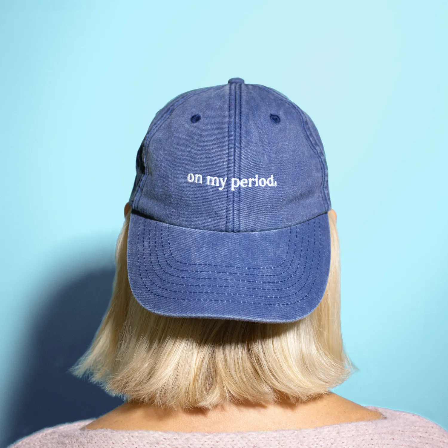 Moon Cup On My Period casquette brodée